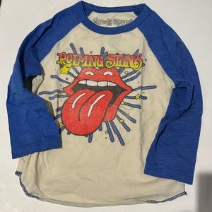 Rowdy Sprout - Rolling Stones Raglan Tee
